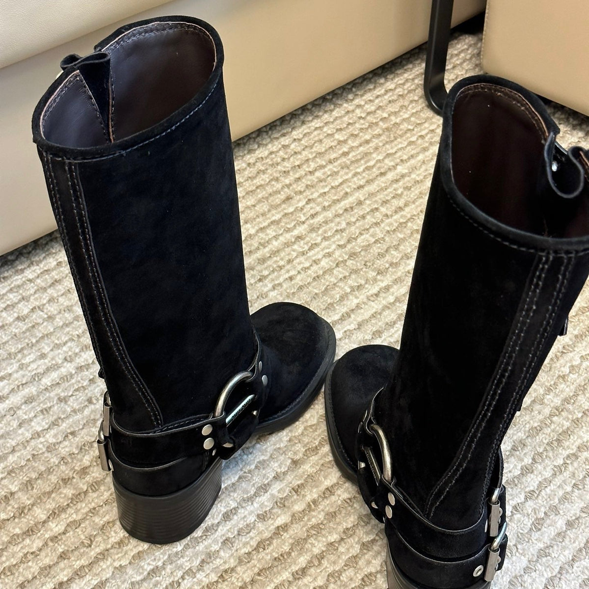 MIU M BOOTS