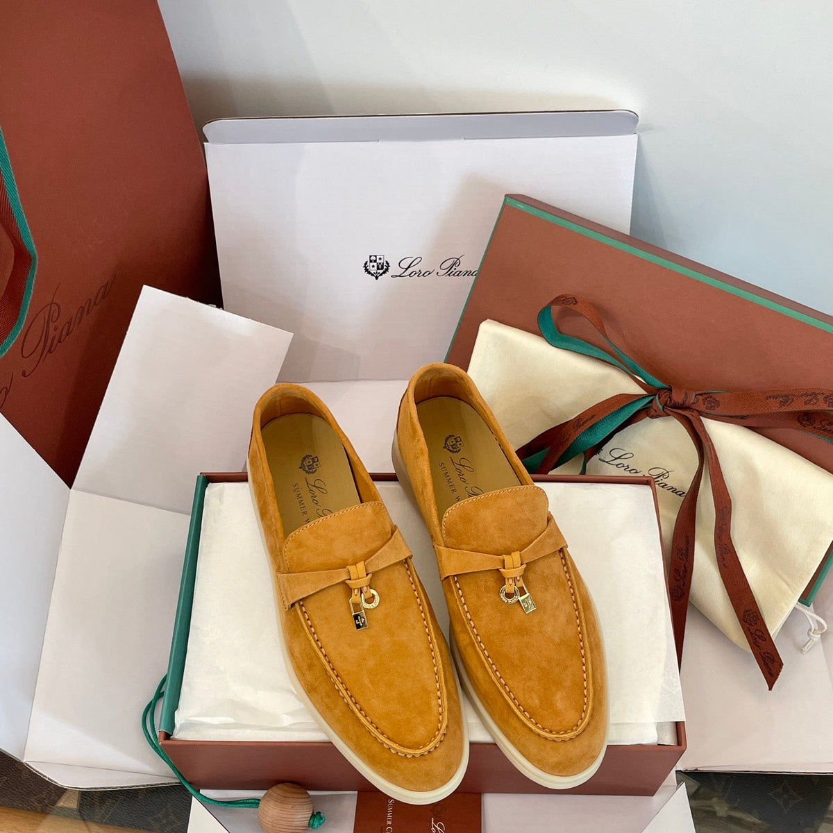 LORO P SUMMER CHARMS LOAFERS
