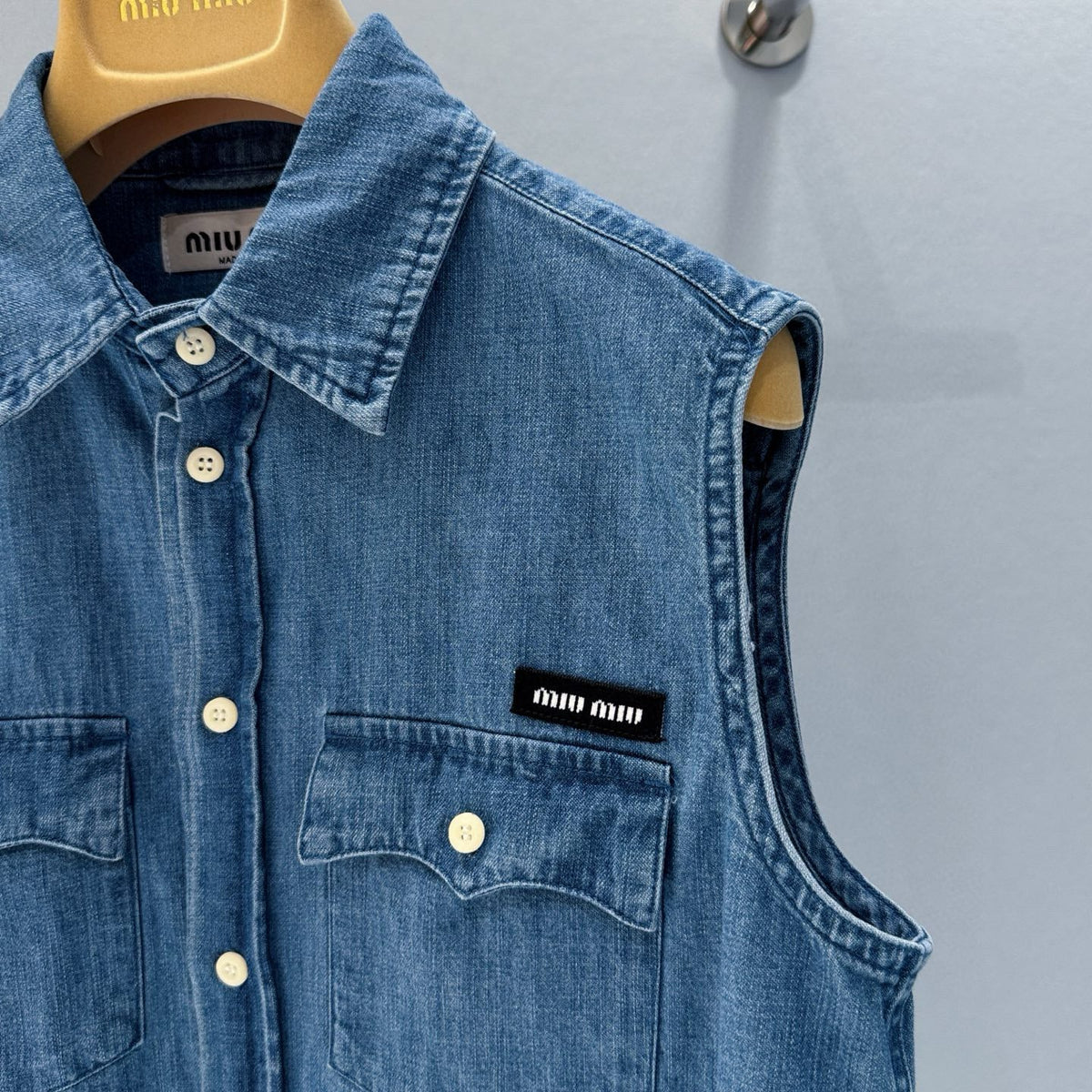 MIU M DENIM SHIRT