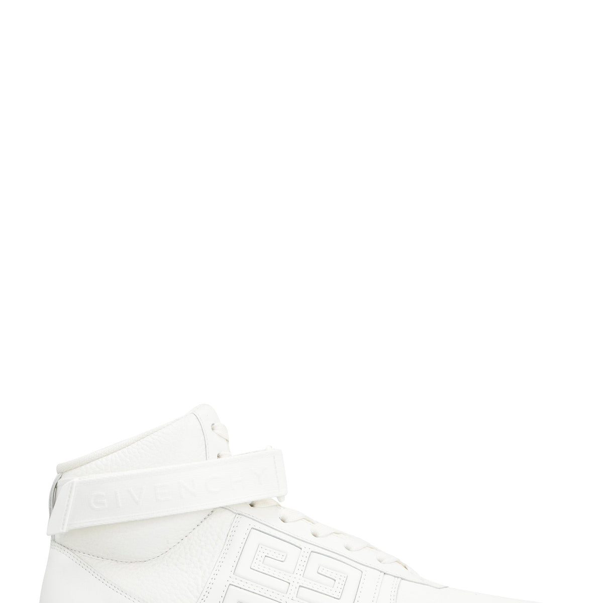 G4 LEATHER HIGH-TOP SNEAKERS