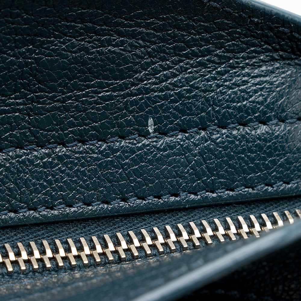 Balenciaga Agneau Metallic Edge City Satchel (SHF-17832)