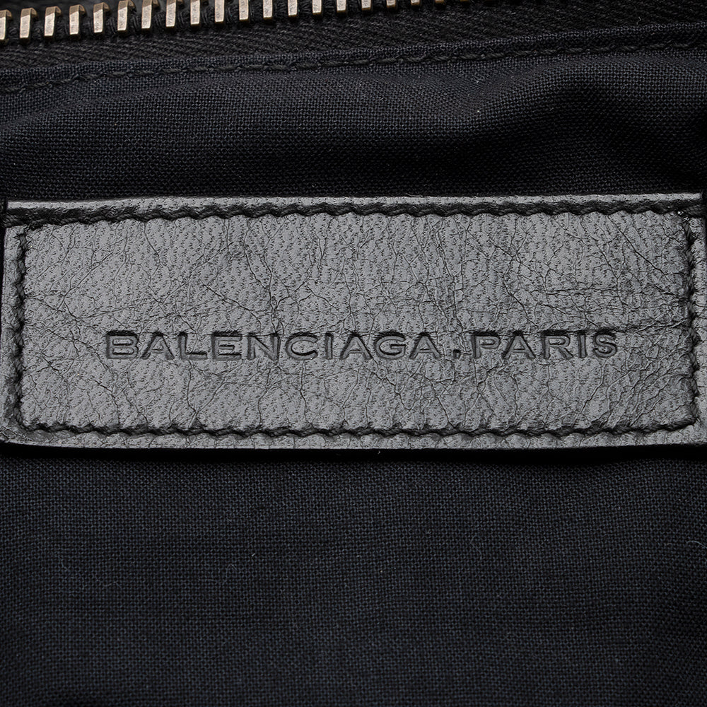 Balenciaga Agneau Oversized Square Tote (SHF-21604)