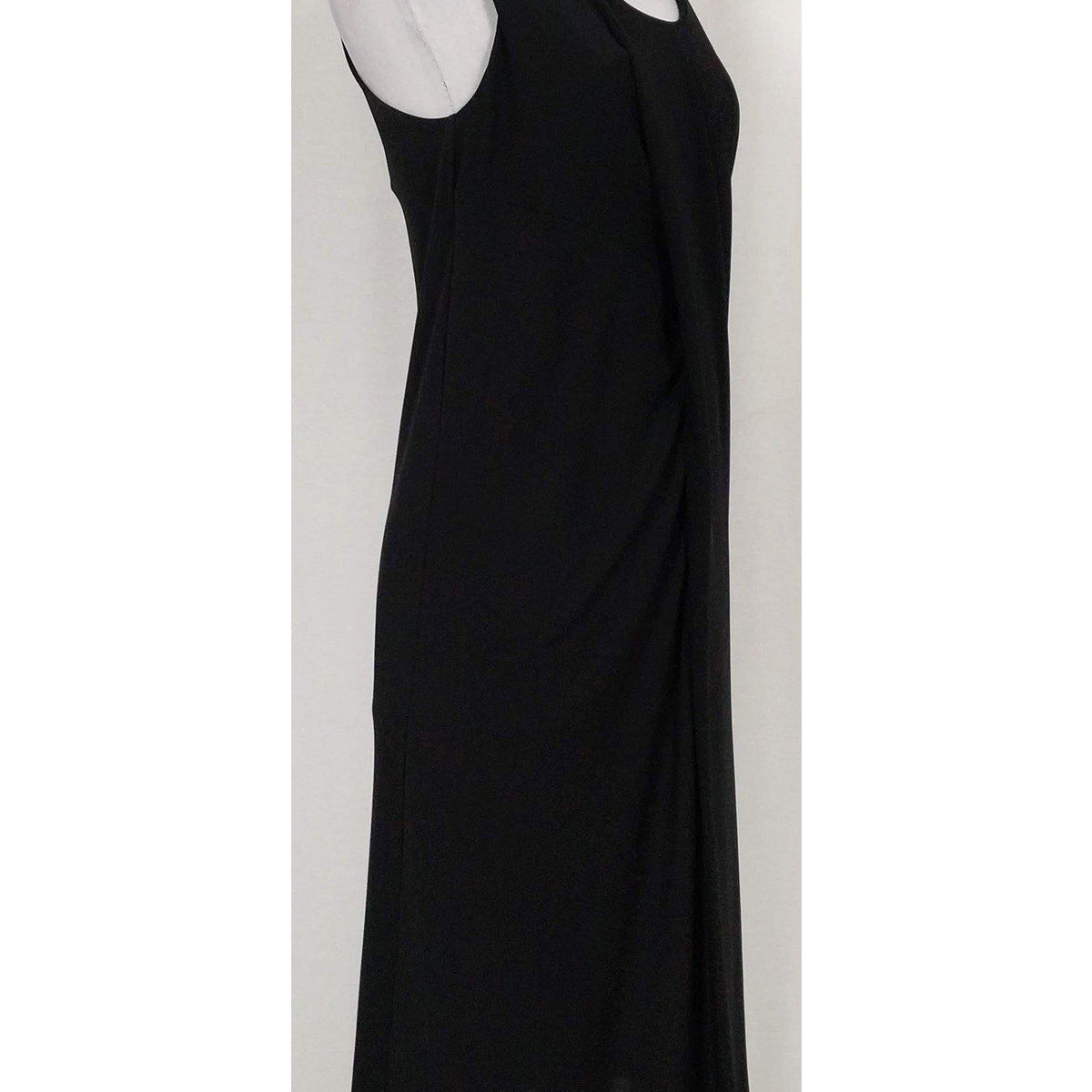 balenciaga - Black Gathered Dress Sz 6