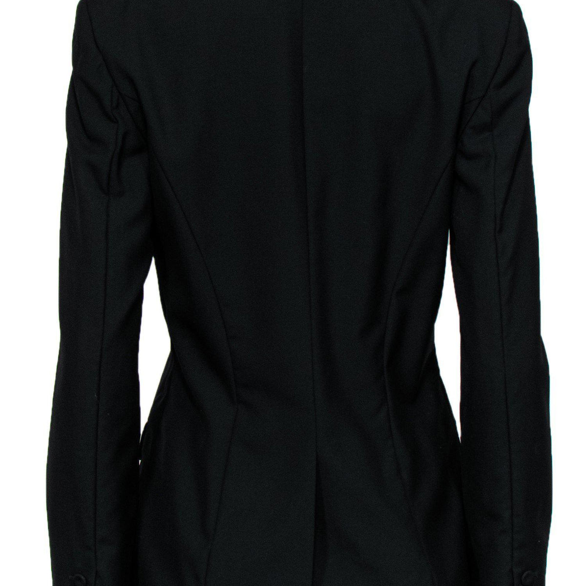 balenciaga - Black Peak Lapel Smoking Jacking Sz 10
