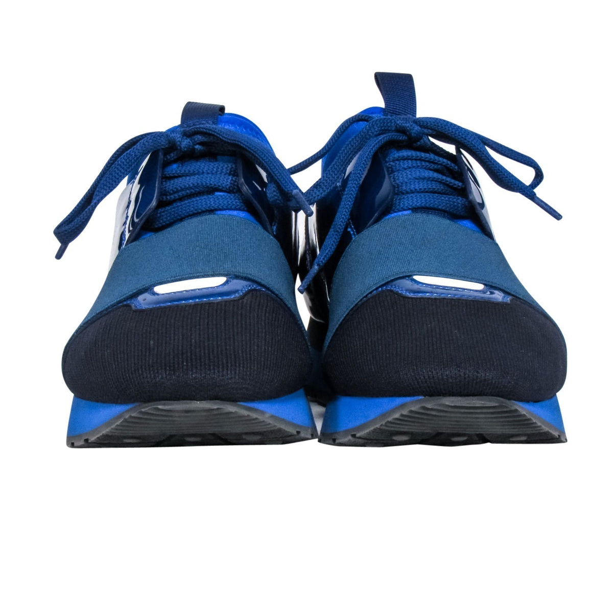 balenciaga - Blue Lace Up Sneakers Sz 8