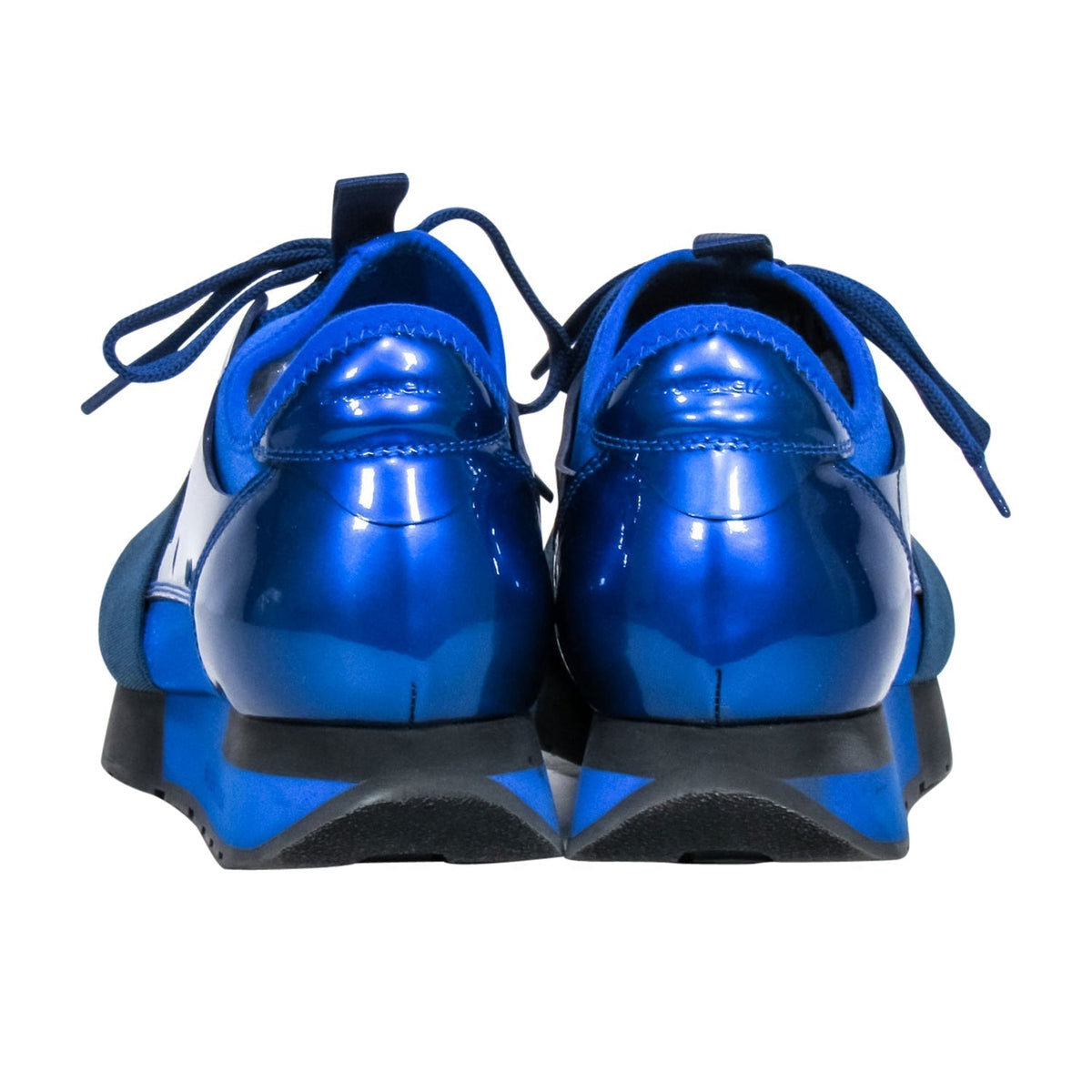 balenciaga - Blue Lace Up Sneakers Sz 8