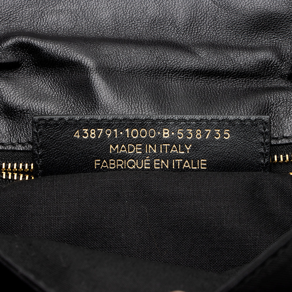 Balenciaga Chevre Metallic Edge Envelope Clutch (SHF-18041)
