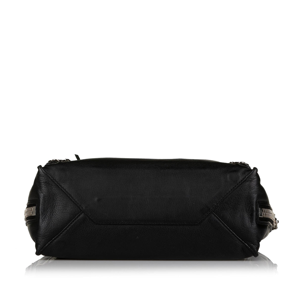 Balenciaga Mini Papier A6 Leather Zip-Around Handbag (SHG-33113)