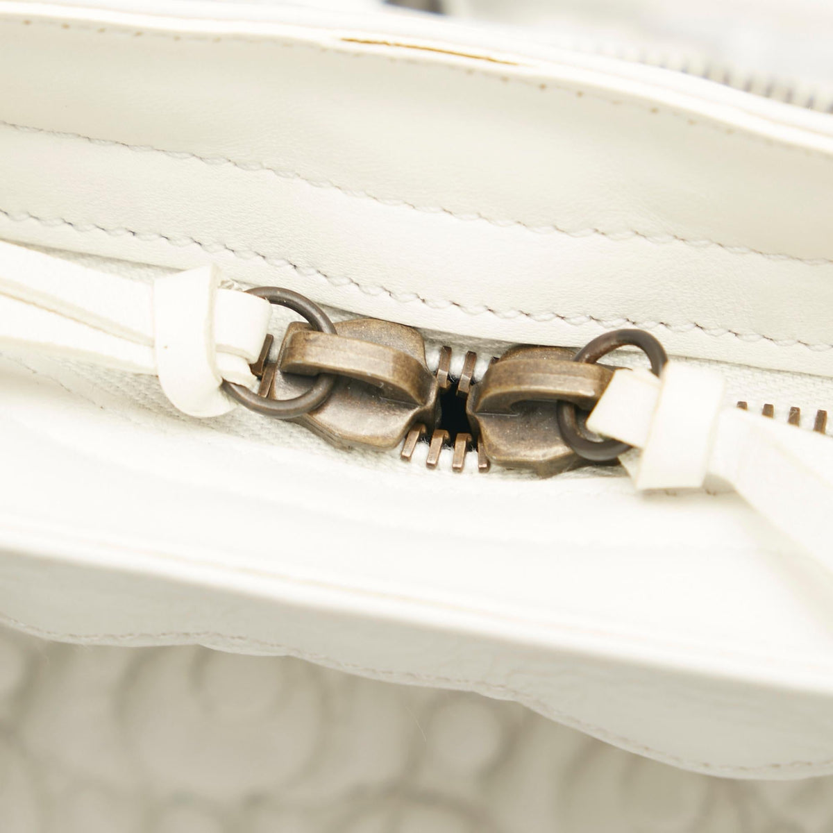 Balenciaga Motocross Classic City Matelasse Leather Handbag (SHG-34341)