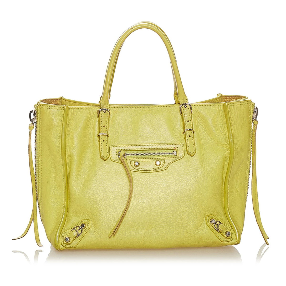 Balenciaga Papier A4 Leather Satchel (SHG-27524)