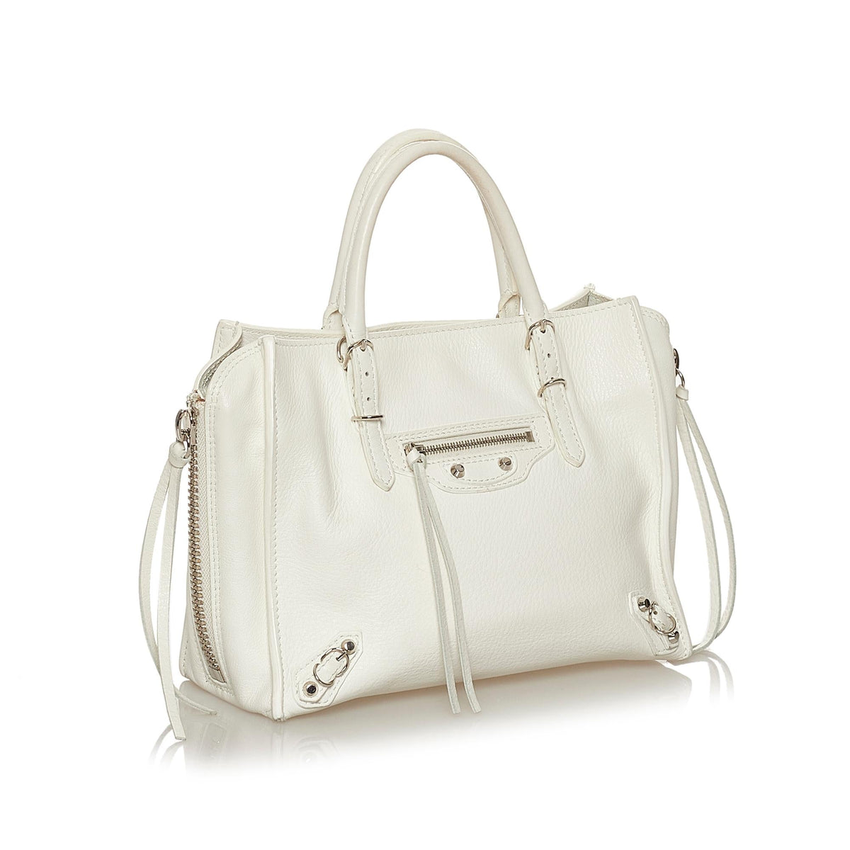 Balenciaga Papier A4 Leather Satchel (SHG-29266)