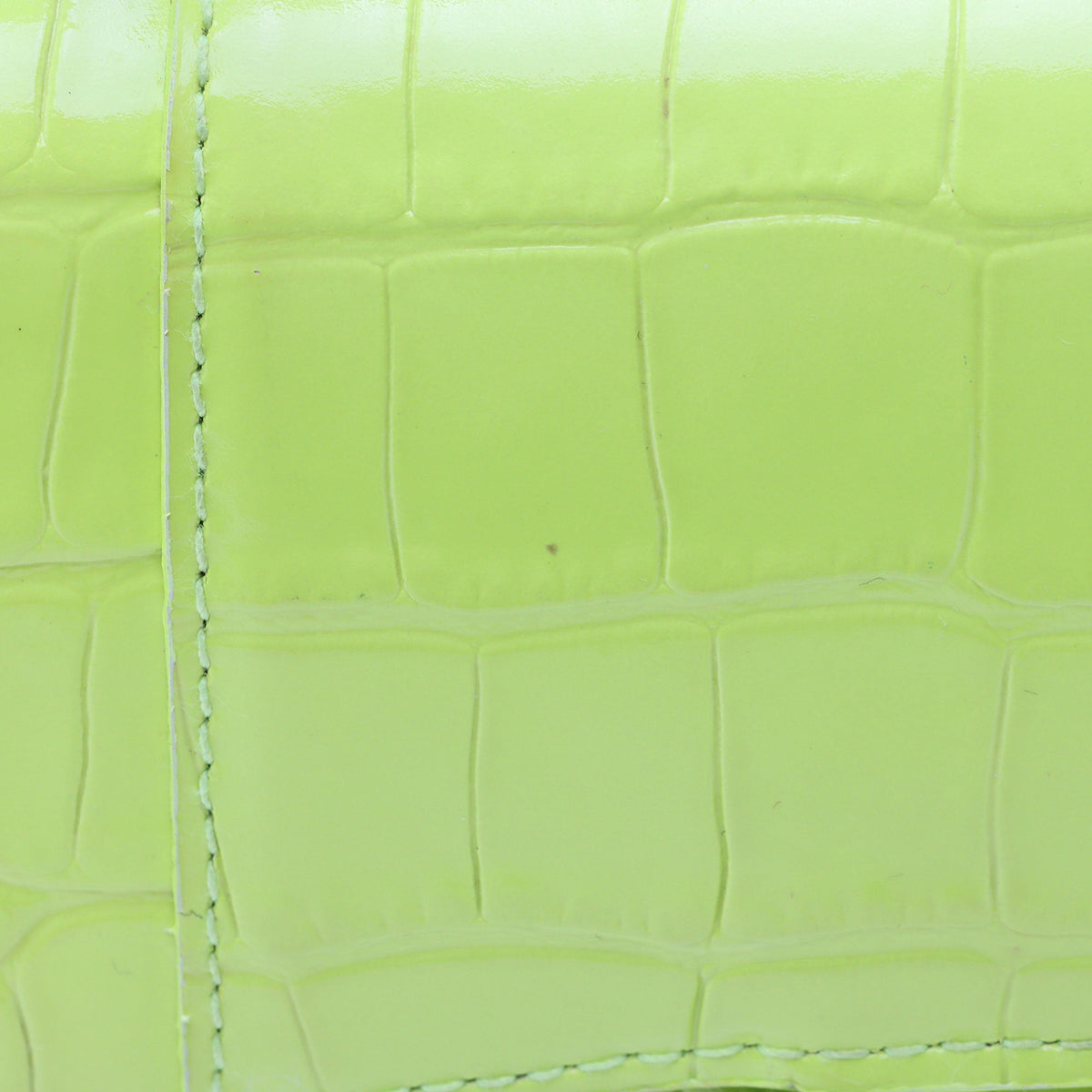 Balenciaga Shiny Croc Embossed Calfskin Hourglass XS Satchel (SHF-vSVXrb)