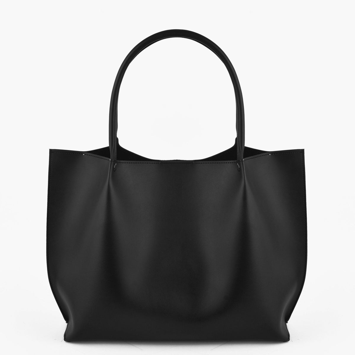 Black tote bag
