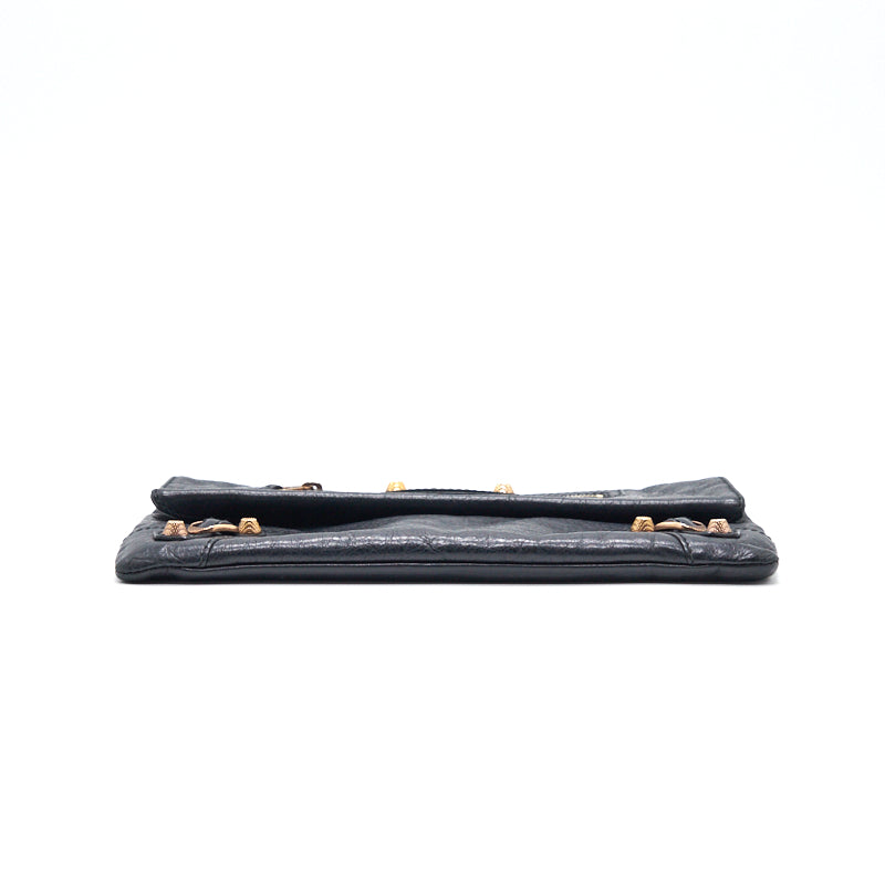 balenciaga Clutch Black GHW