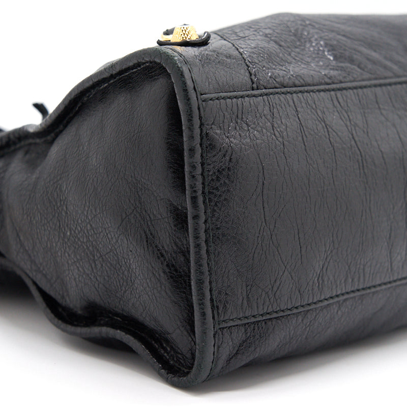 balenciaga Giant City Bag BLACK GHW