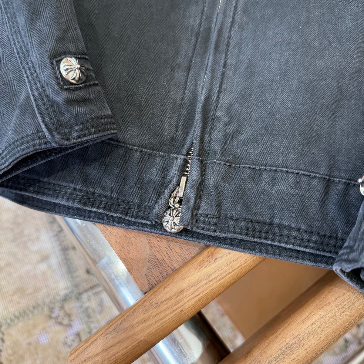 CHROME H DENIM JACKET