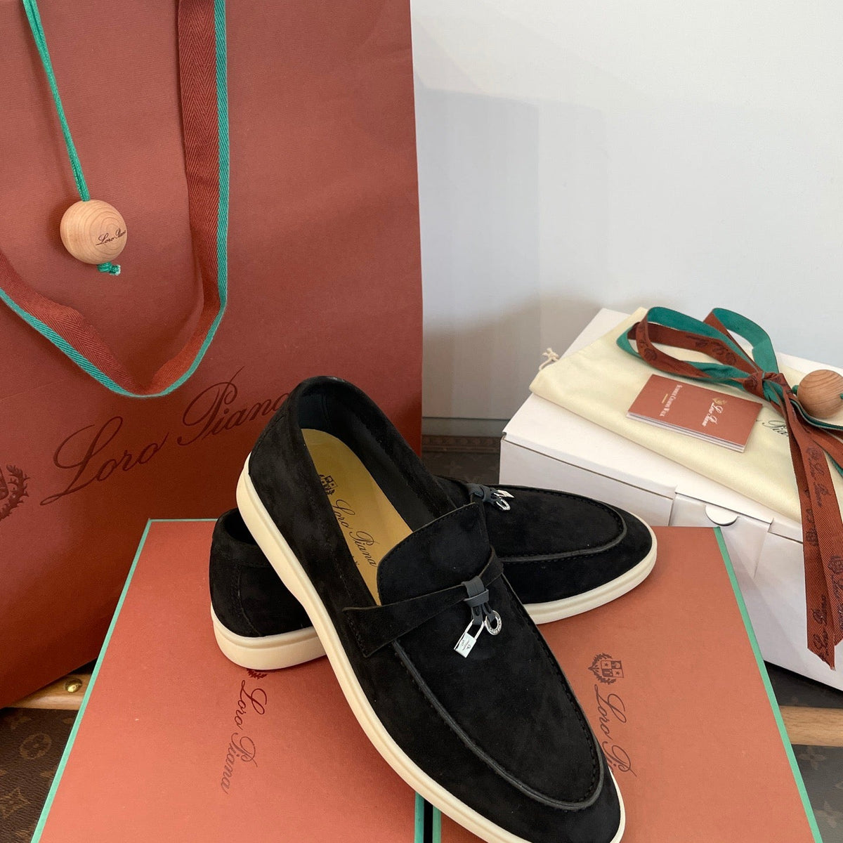 LORO P SUMMER CHARMS LOAFERS