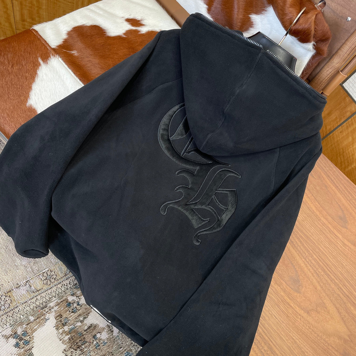 CHROME H HOODED JACKET