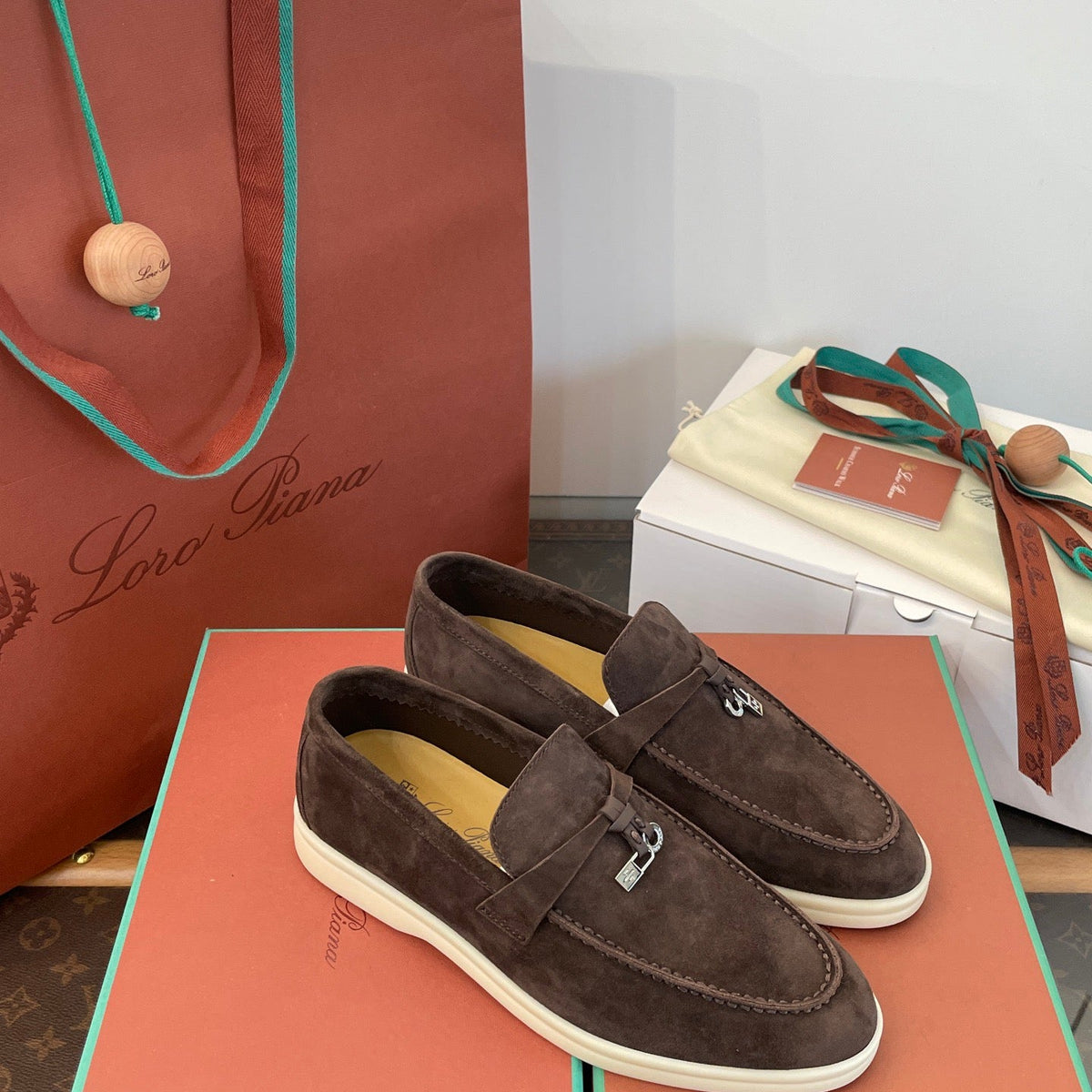 LORO P SUMMER CHARMS LOAFERS