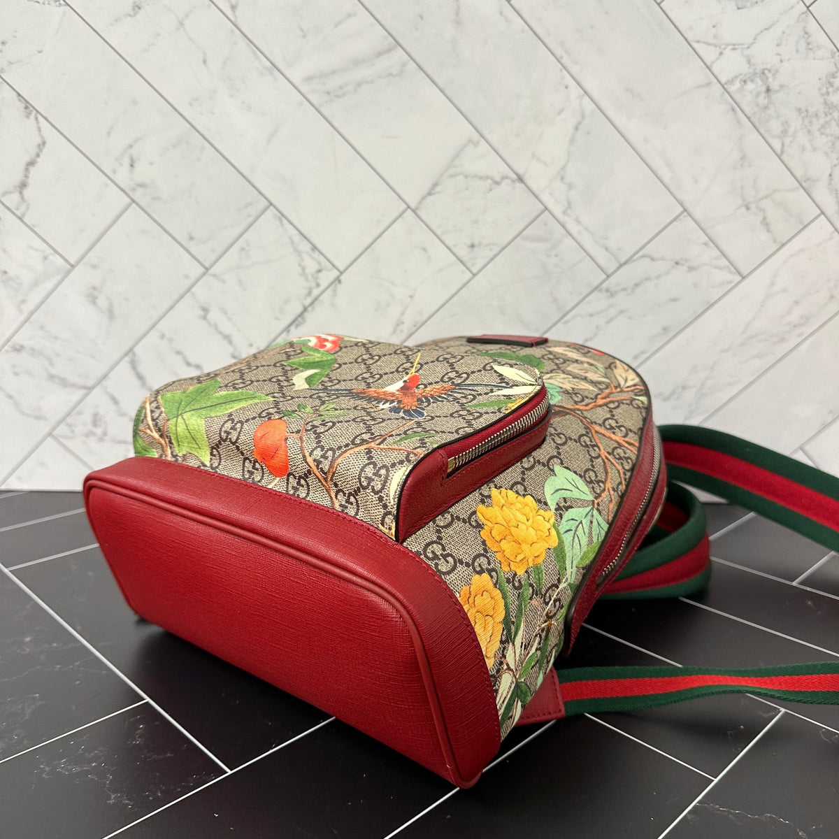 Gucci GG Supreme Coated Canvas Small Backpack