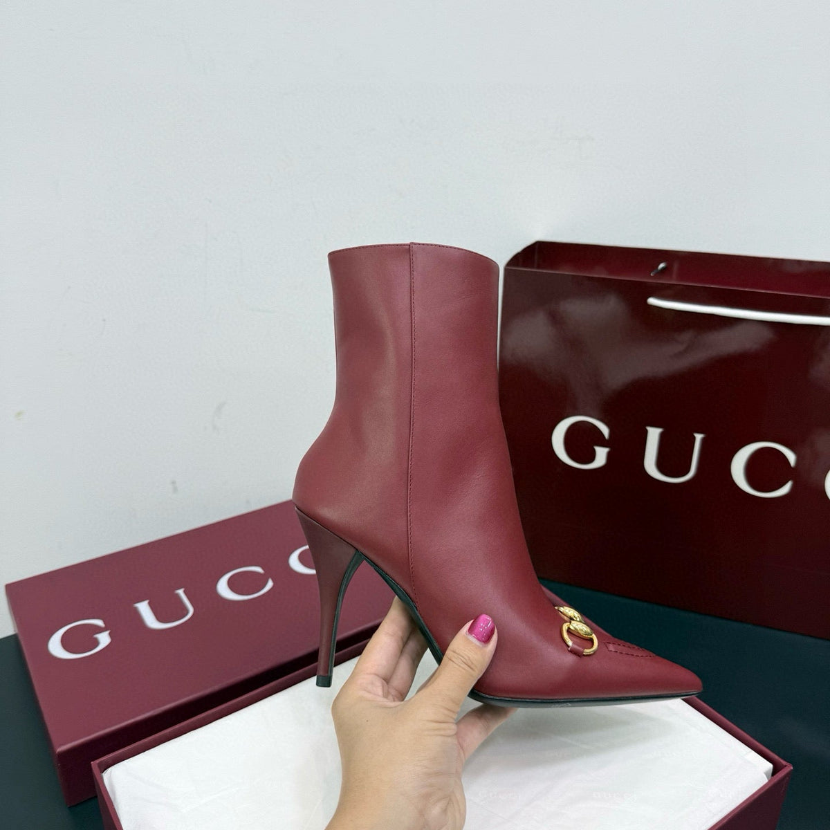GG HEELED BOOTS