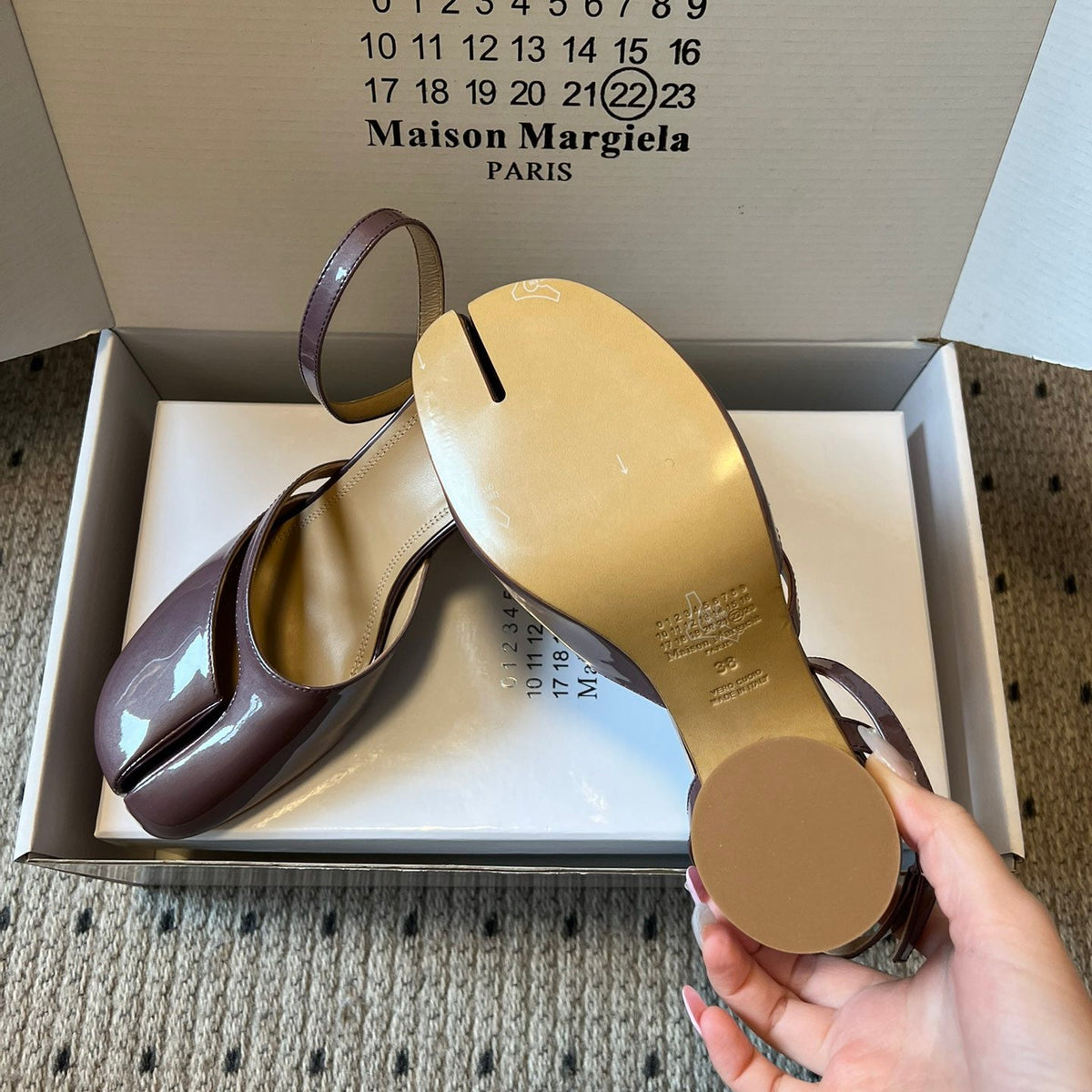 MAISON M TABI PUMPS