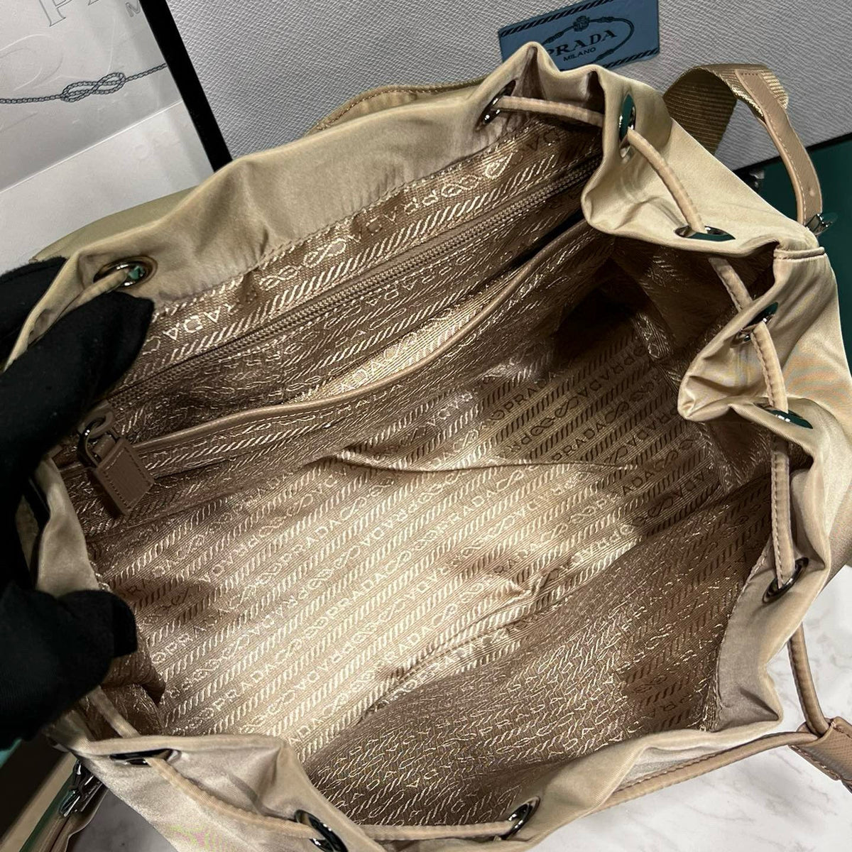 PD RE NYLON BACKPACK