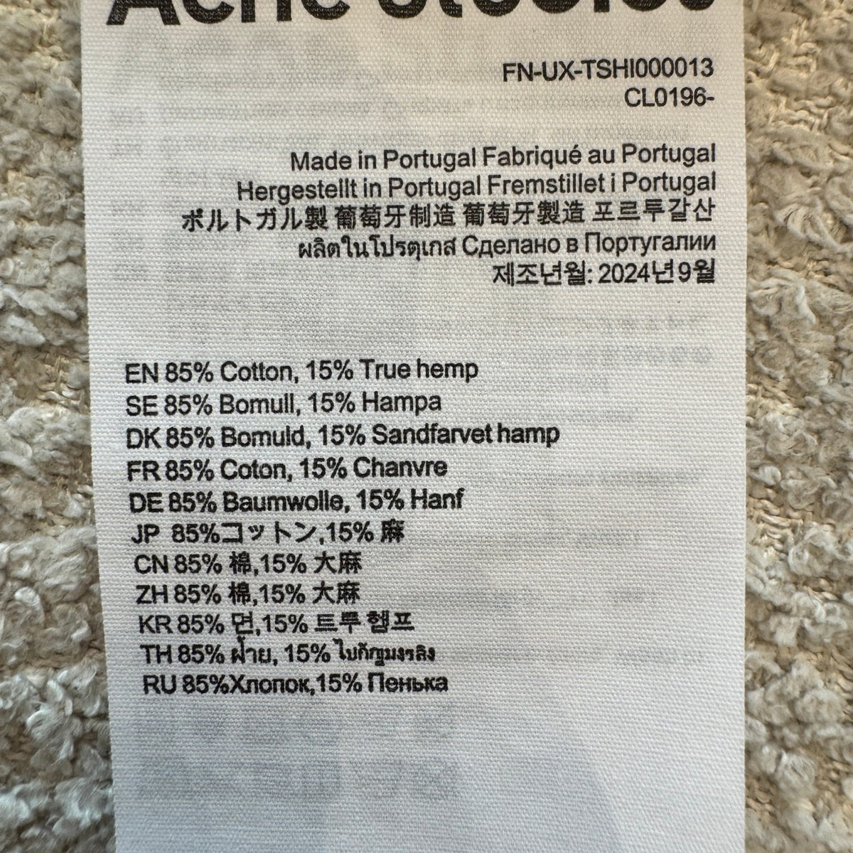 ACNE LONG TEE