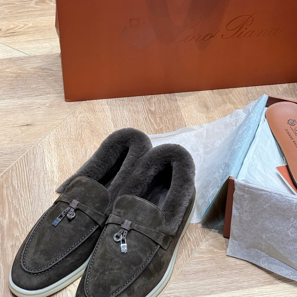 LORO P SUMMER CHARMS LOAFERS