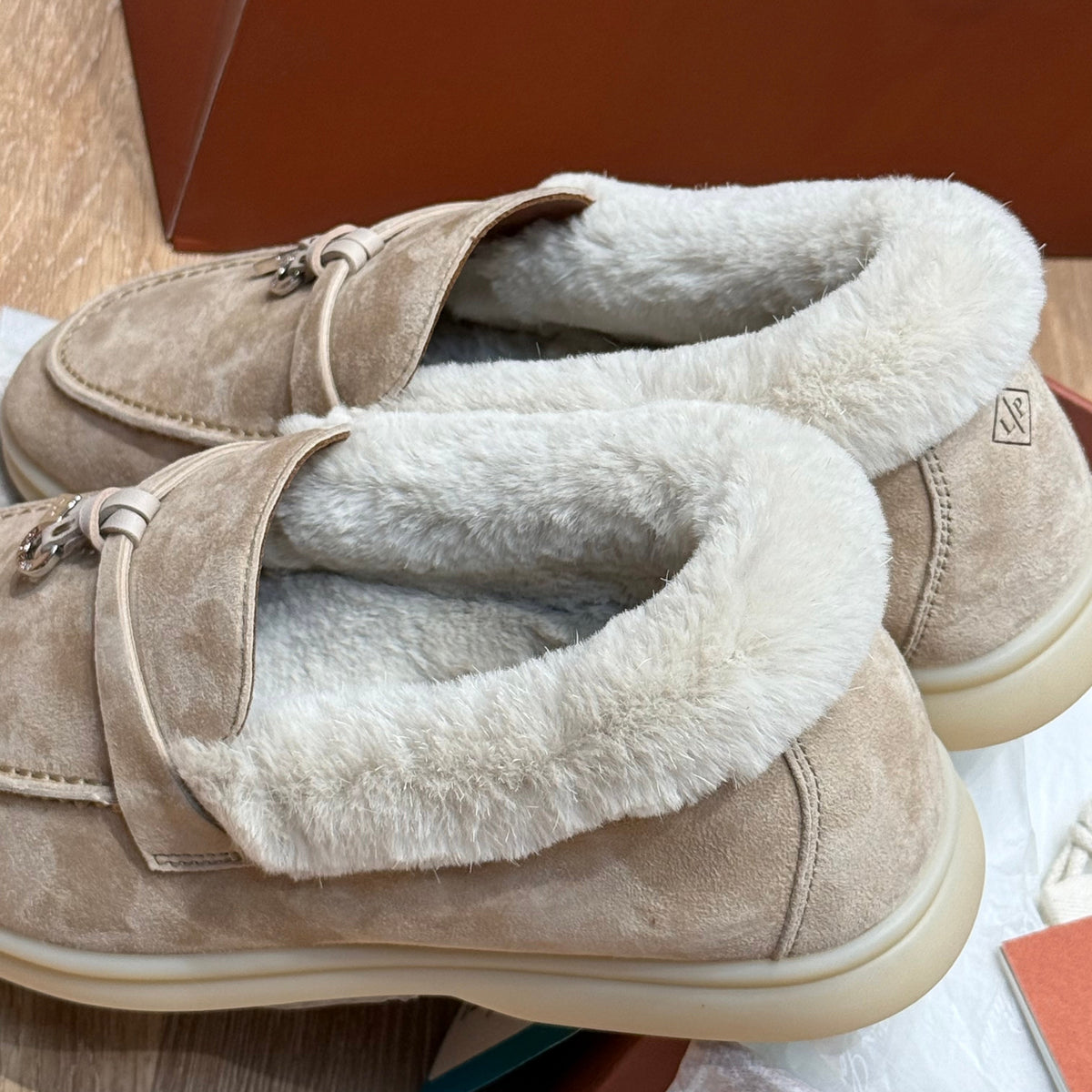LORO P SUMMER CHARMS LOAFERS