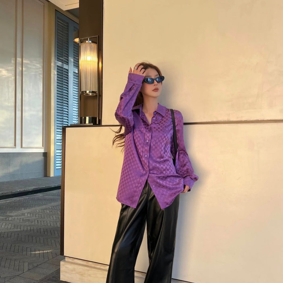 GG SILK SHIRT