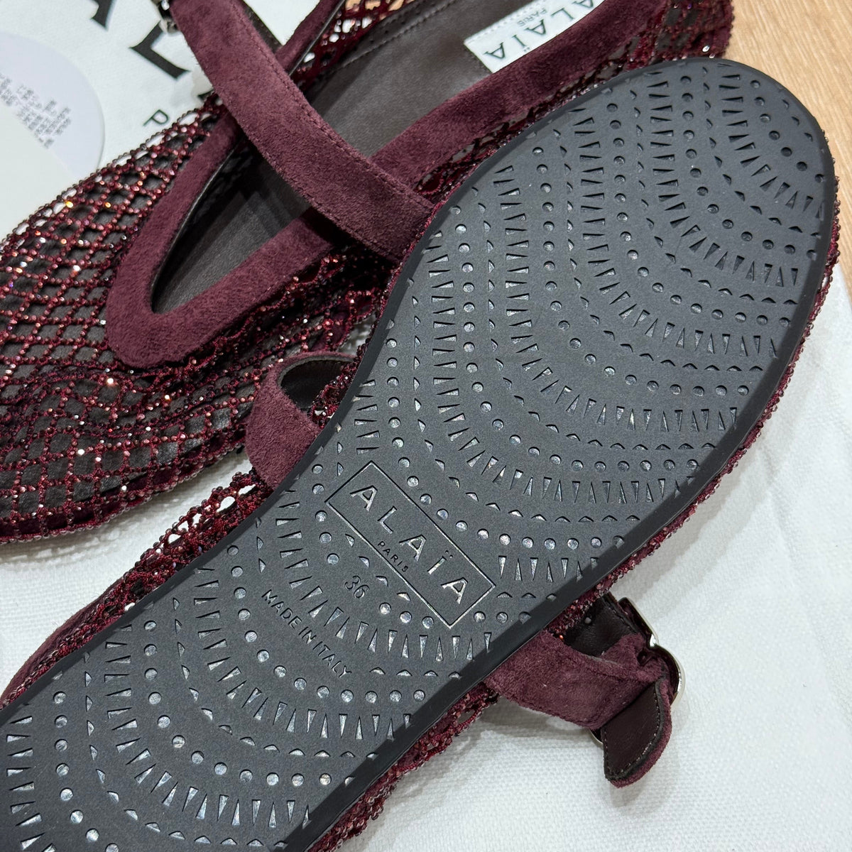 ALAIA BALLET FLATS