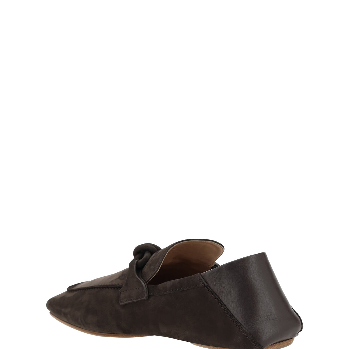 Bottega Veneta Men Suede Daddy Loafers