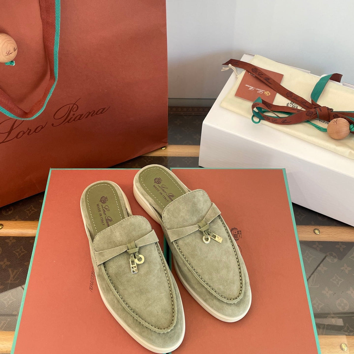 LORO P SUMMER CHARMS LOAFERS