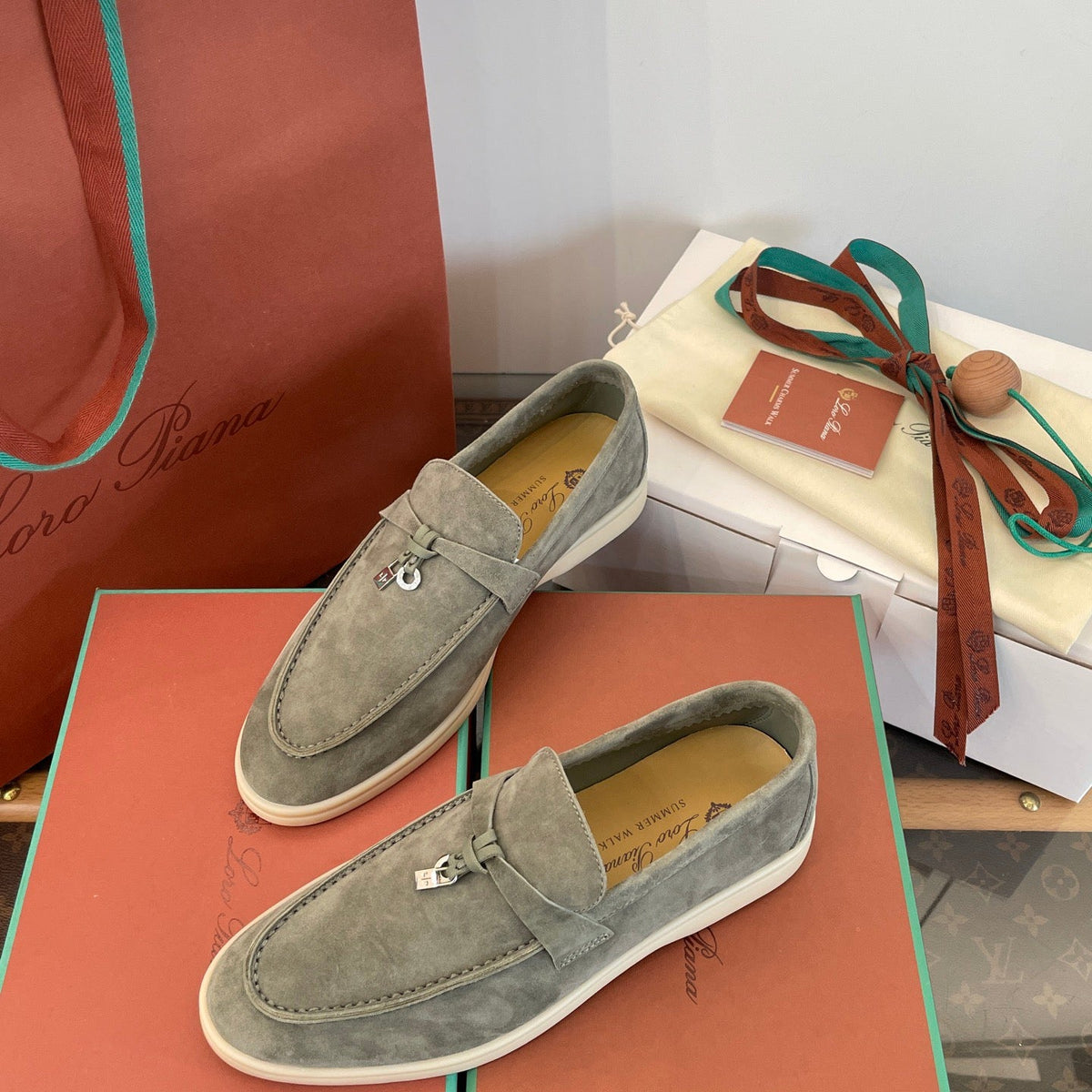 LORO P SUMMER CHARMS LOAFERS