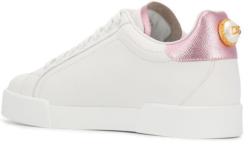 PORTOFINO LEATHER LOW-TOP SNEAKERS