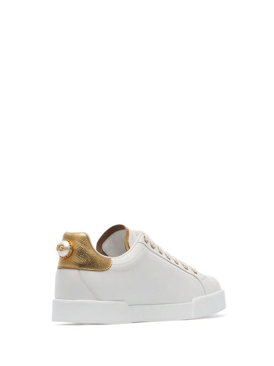 PORTOFINO SNEAKERS WITH PEARL