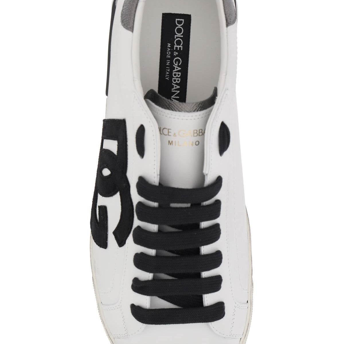 EMBOSSED LOGO LOW TOP SNEAKERS