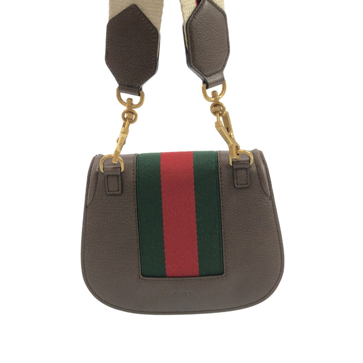 GUCCI Small Linea Totem Crystal Heart Crossbody Crossbody Bag