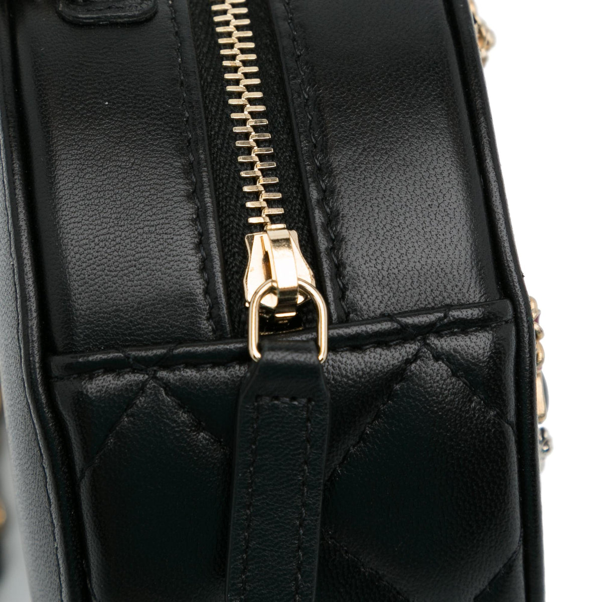 Top Quality Chanel CC Lambskin Lucky Charms Round Clutch With Chain (SHG-MZAbpr)