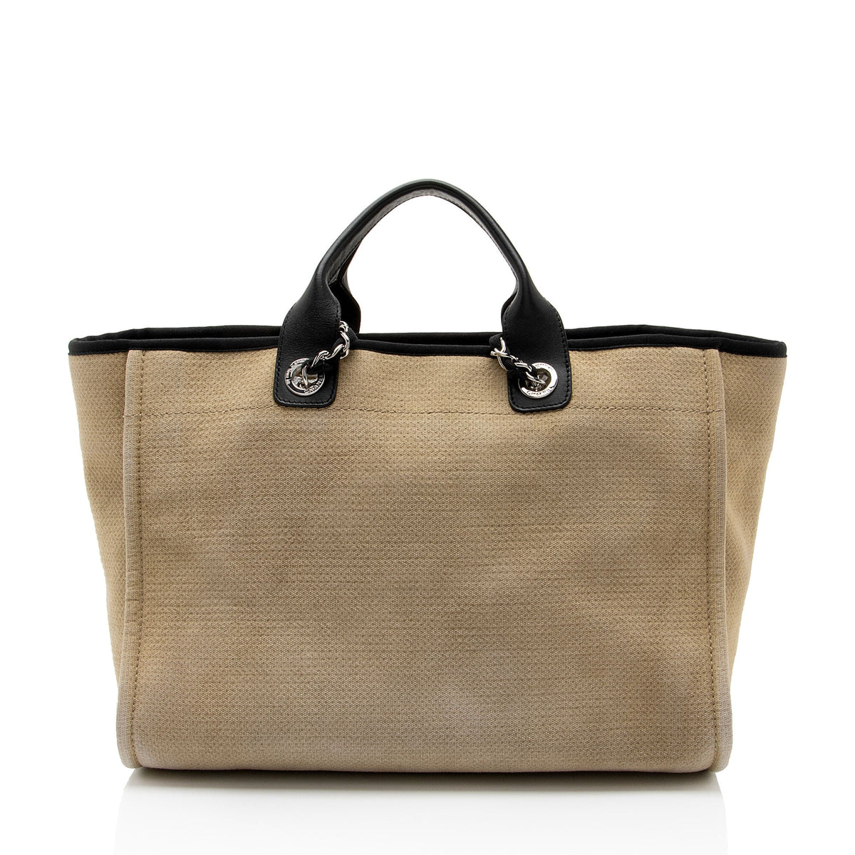 Chanel Canvas Deauville Medium Tote (SHF-SYyjAd)