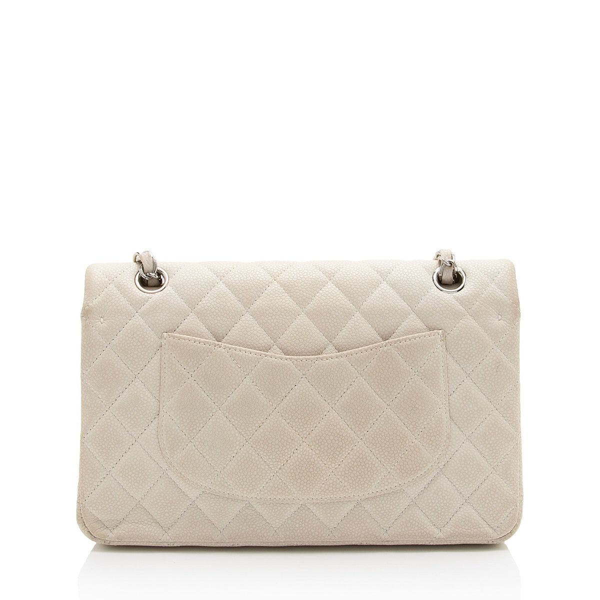 Chanel Caviar Leather Classic Medium Double Flap Bag (SHF-6uLdtF)