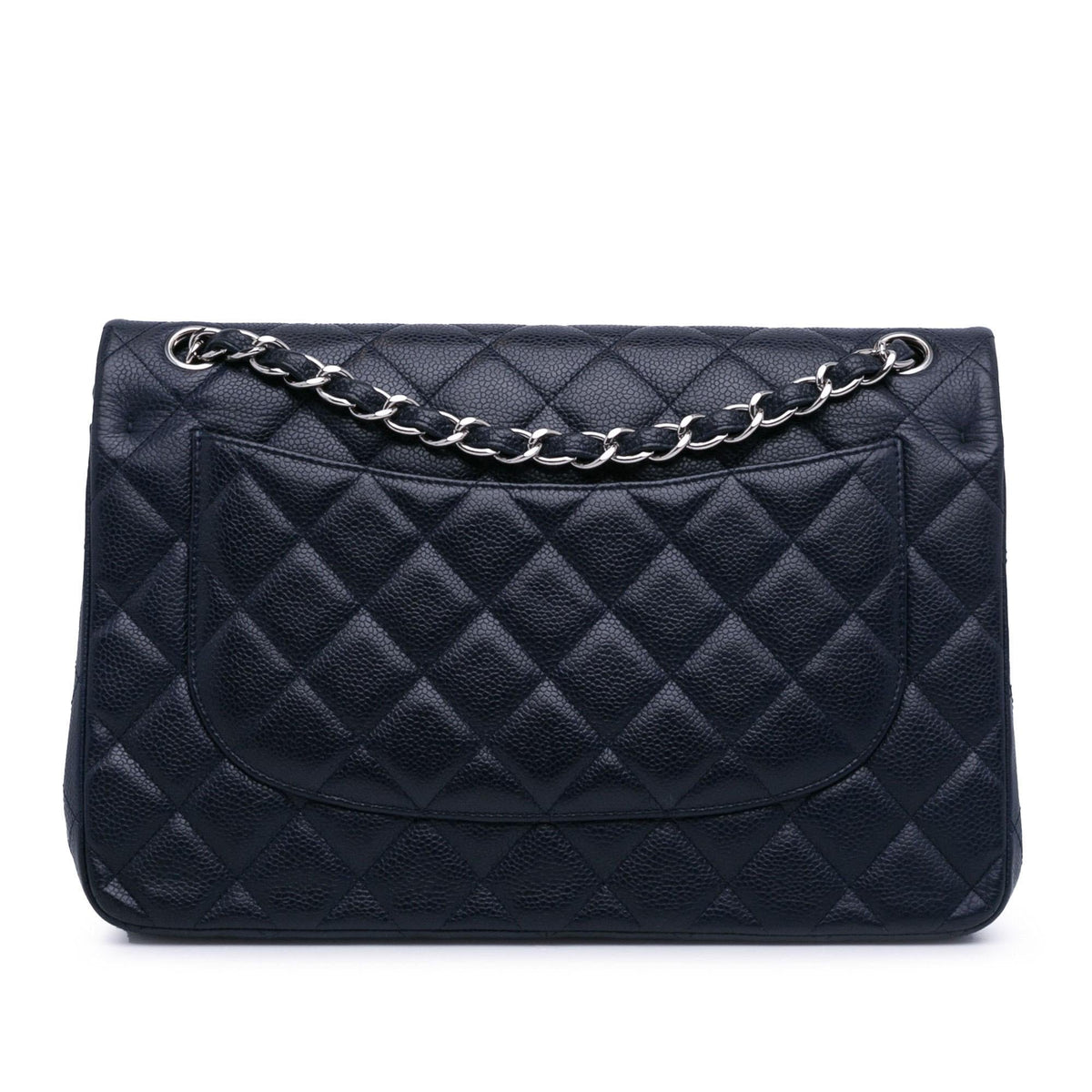 Chanel Jumbo Classic Caviar Double Flap (SHG-hrCED5)