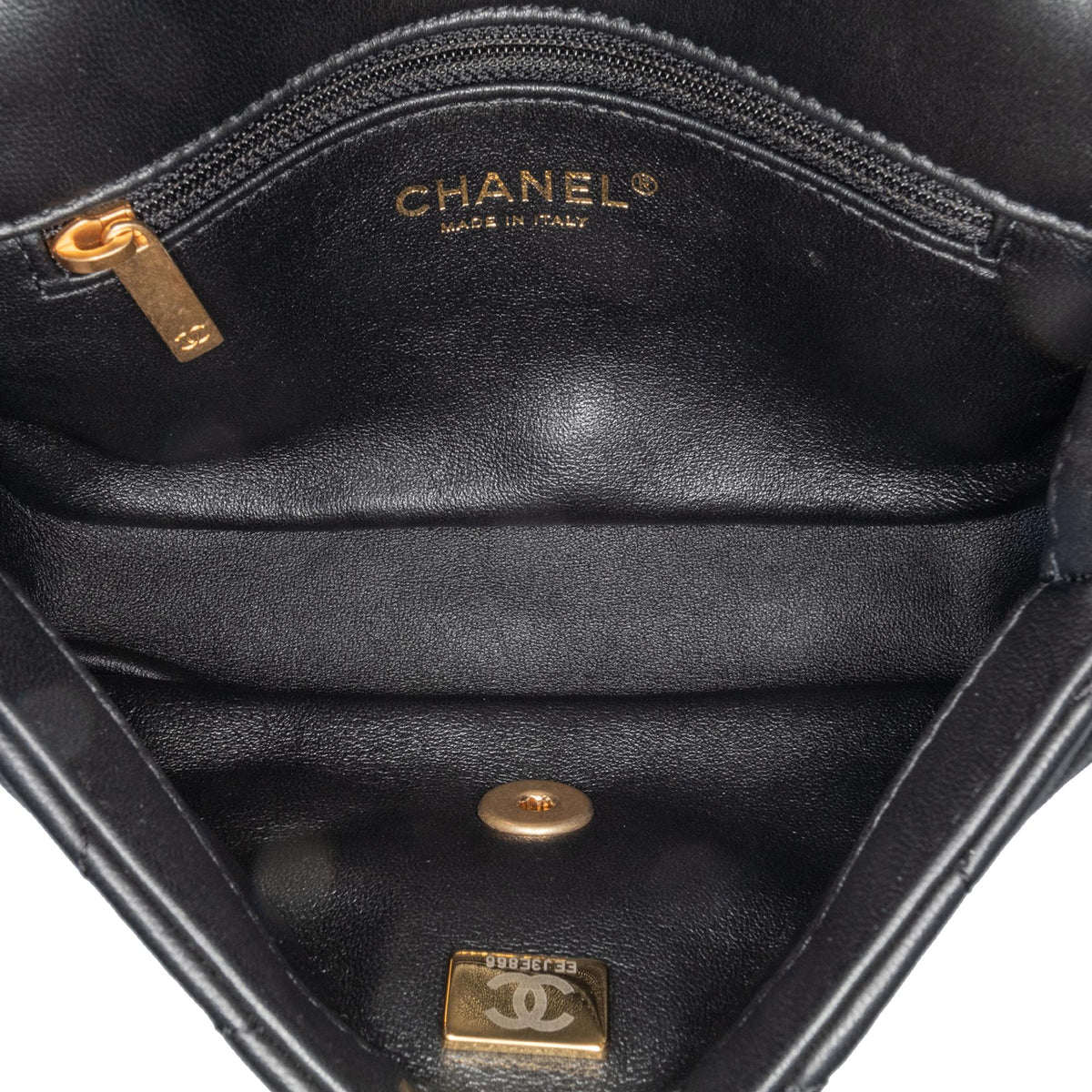 Top Quality Chanel Mini Quilted Lambskin Heart Charms Flap (SHG-8hWUGQ)