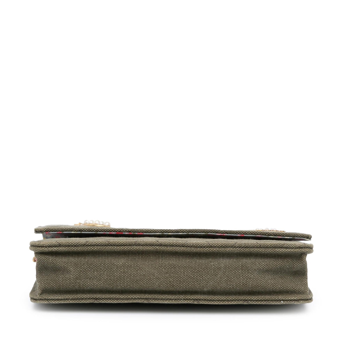 Top Quality Chanel Quilted Canvas Coco Cuba Charms Wallet On Chain (SHG-hMCcfO)