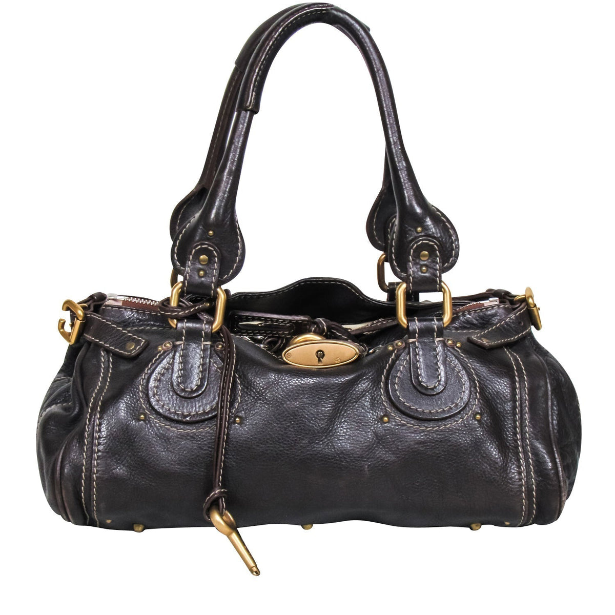 Chloe - Brown Leather Medium Paddington Bag