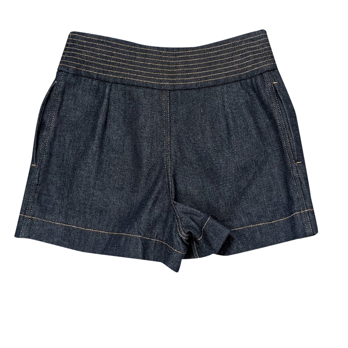 Chloe - Dark Wash Blue Denim Short Sz 2