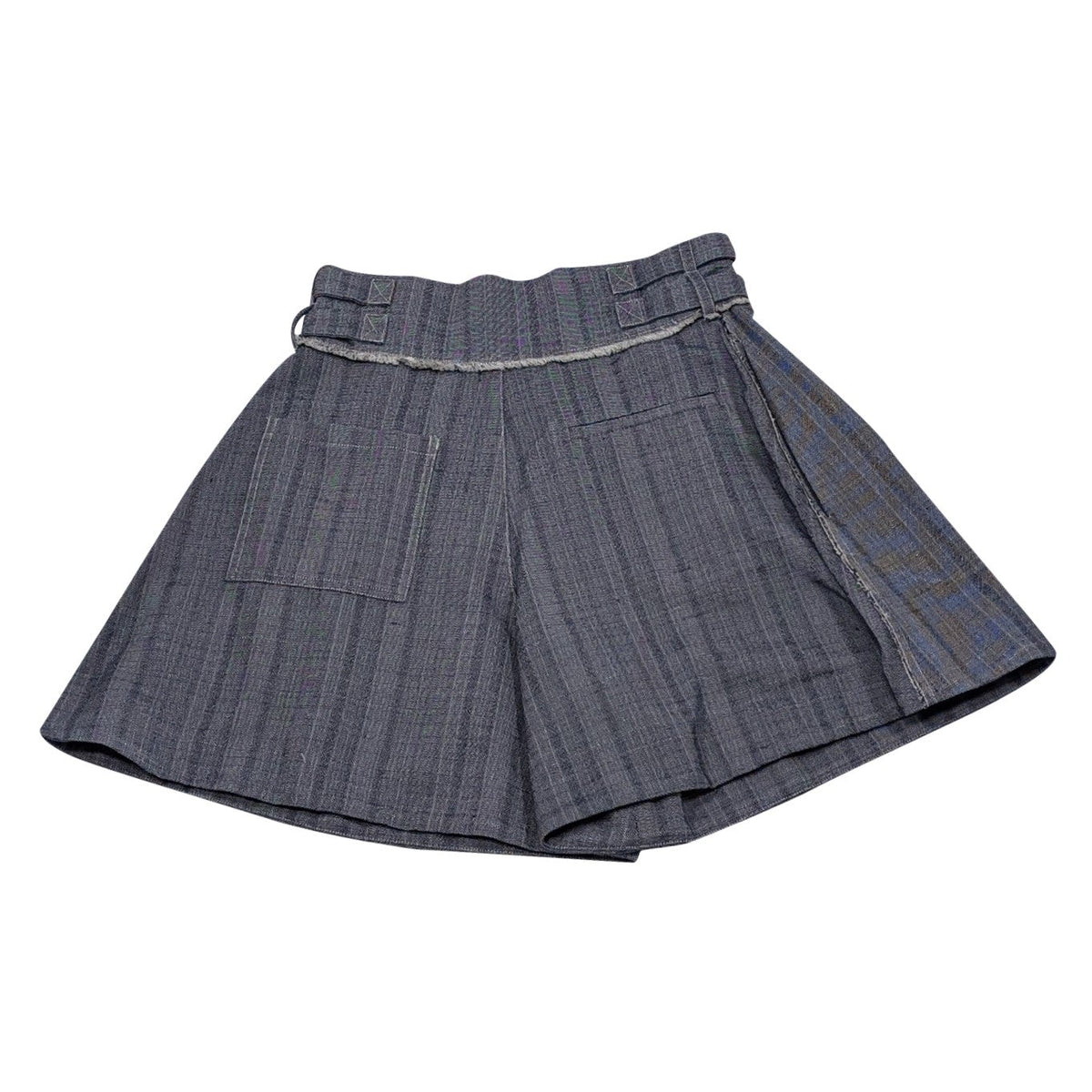 Chloe - Grey High Rise Long Shorts Sz 6