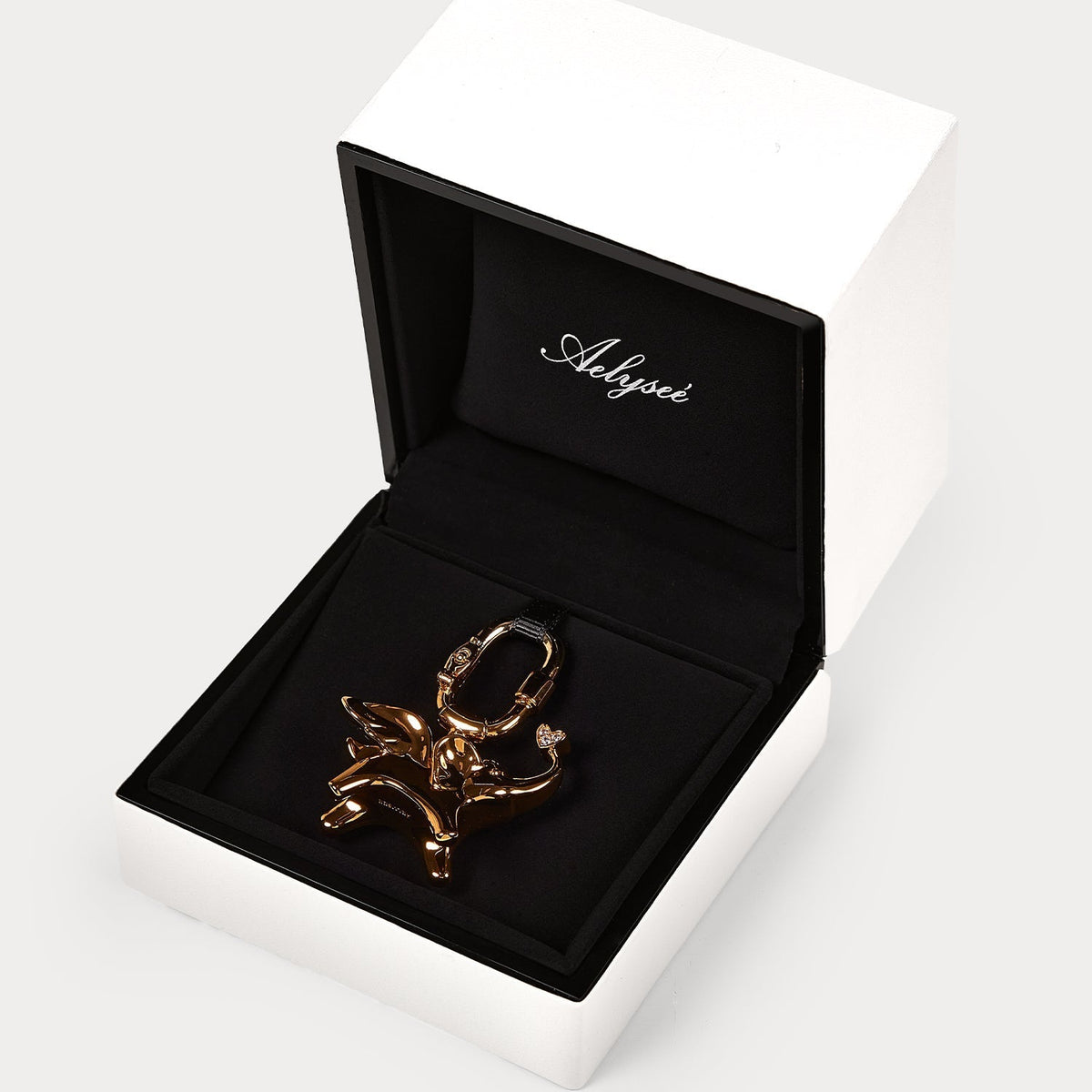 Classic Gold—Soar Elephant Bag Charm