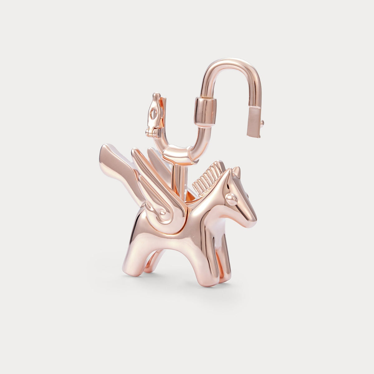 Classic Rose Gold—Rodeo Pegase Bag Charm